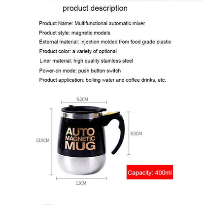 Automatic Self Stirring Magnetic Mug