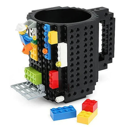 350ml Creative Build-on Brick Mug