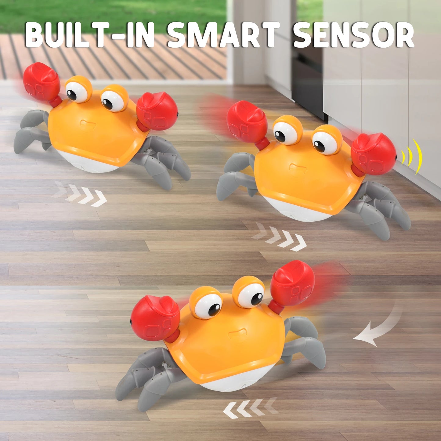 Kids Induction Escape Crab Toy