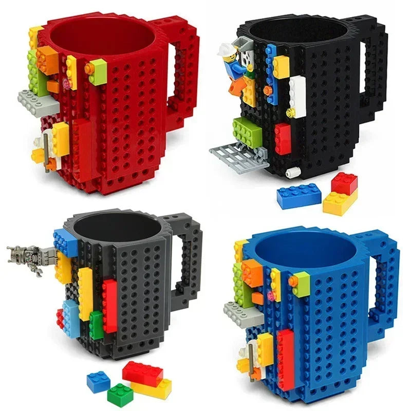 350ml Creative Build-on Brick Mug