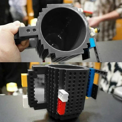 350ml Creative Build-on Brick Mug